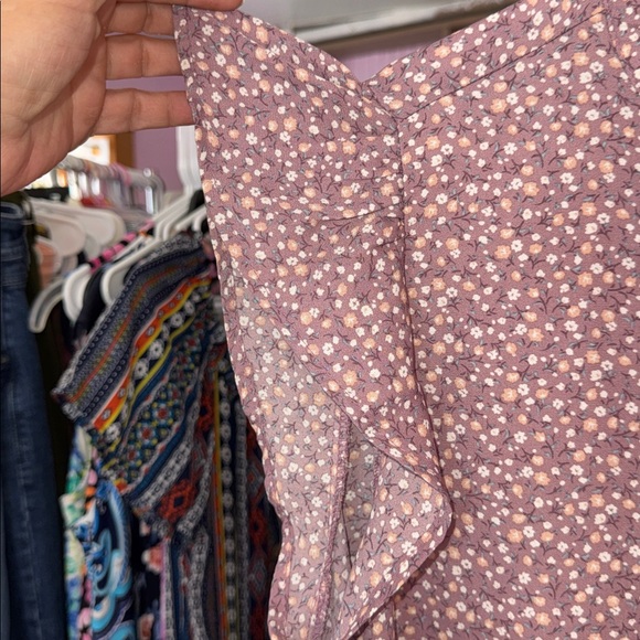 Sweet rain  Floral Ruffle Sleeve Blouse size 2X new - Picture 5 of 5